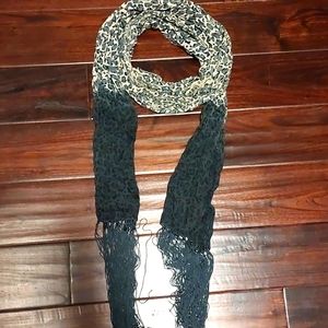 FREE with purchase scarf with fringe